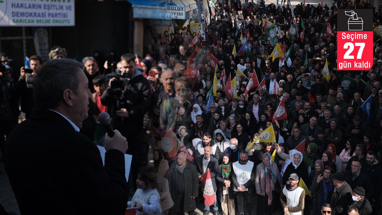 Tuncer Bakırhan Sarıcan'da: 'Seyit Rızaları, Şeyh Saidleri yok sayan anlayışı sandığa gömeceğiz'