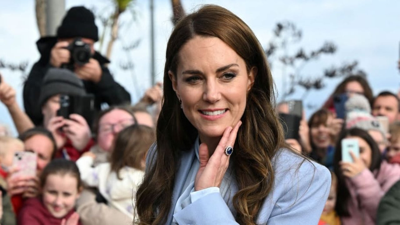 Galler Prensesi Kate Middleton ameliyattan sonra ilk kez görüntülendi, İngiliz basını fotoğrafları yayımlamadı