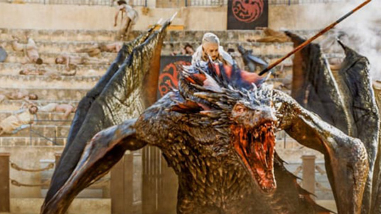 Game of Thrones'un en iyi karekteri ejderha 'Viserion'