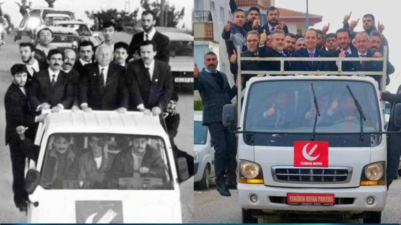 Fatih Erbakan, babasının kamyon kasası pozunu verdi