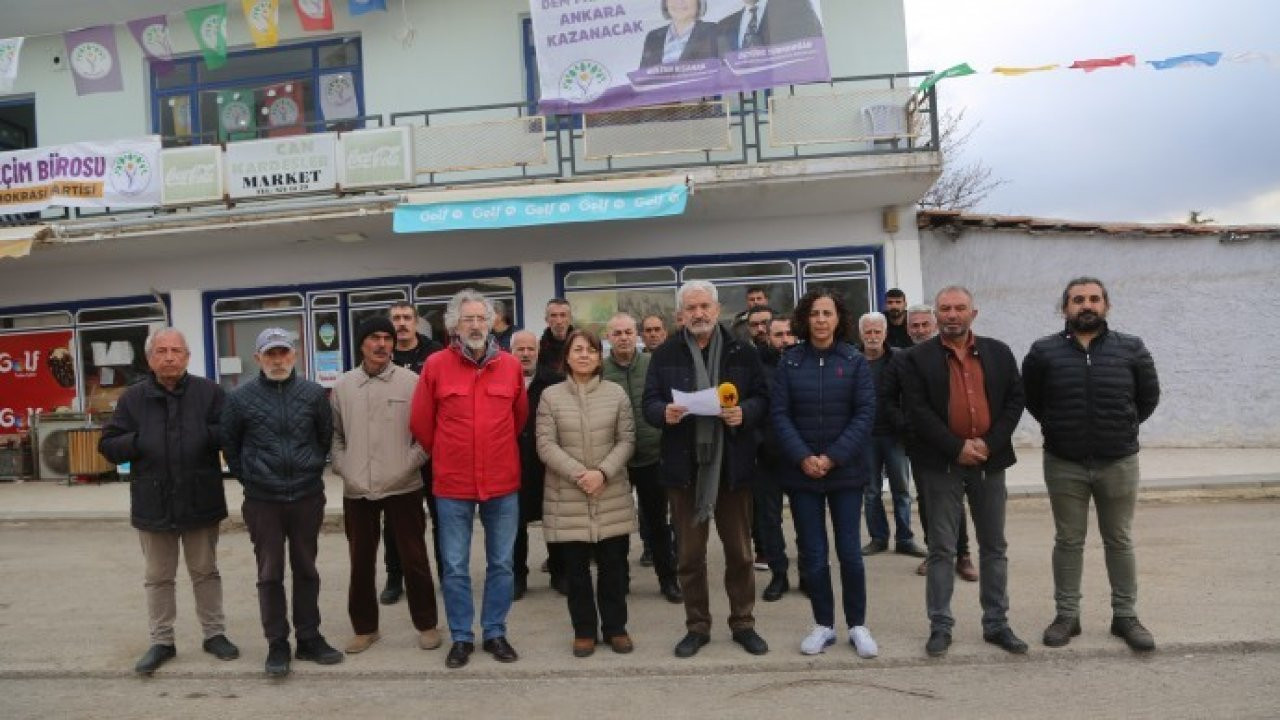 DEM Parti Ankara İl Örgütü: Çirkin ithamların muhatabı değiliz