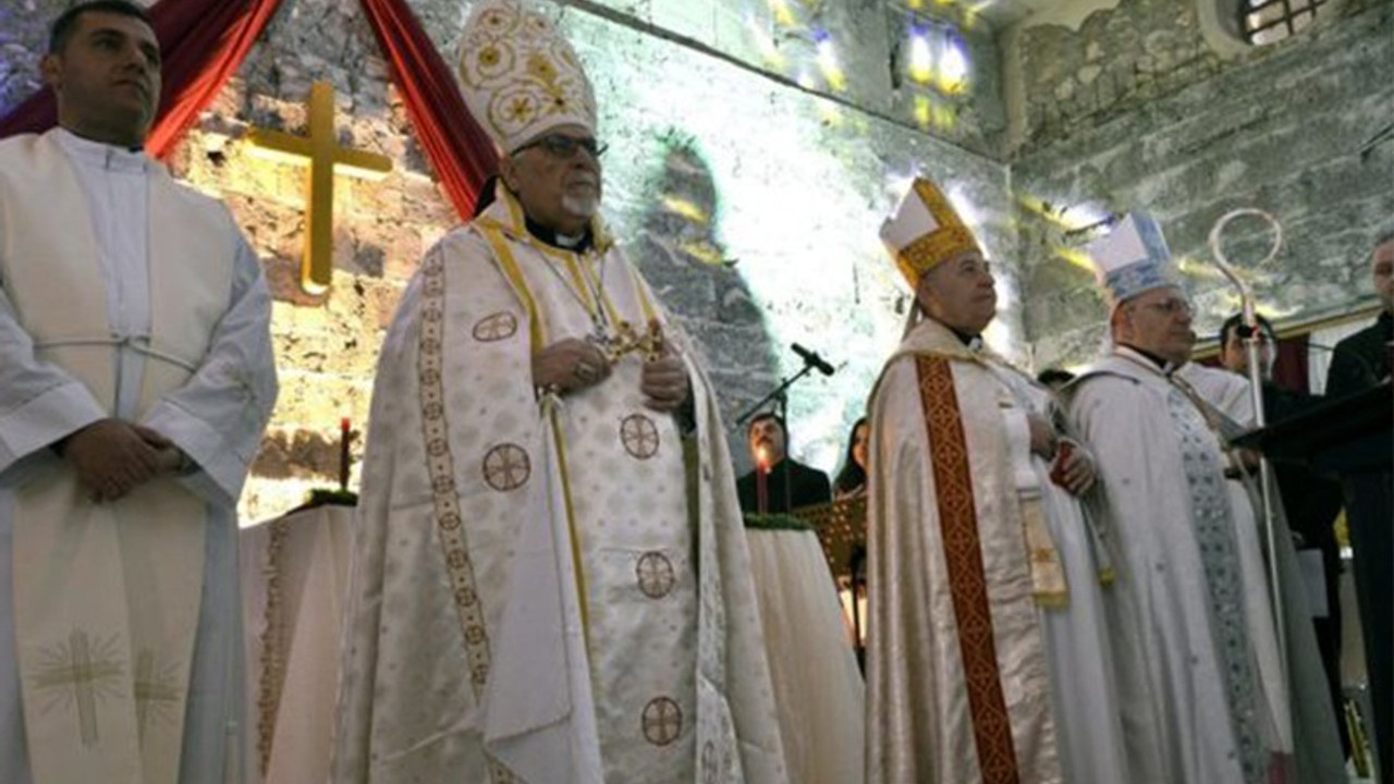 IŞİD'den kurtarılan Musul'da ilk Noel ayini