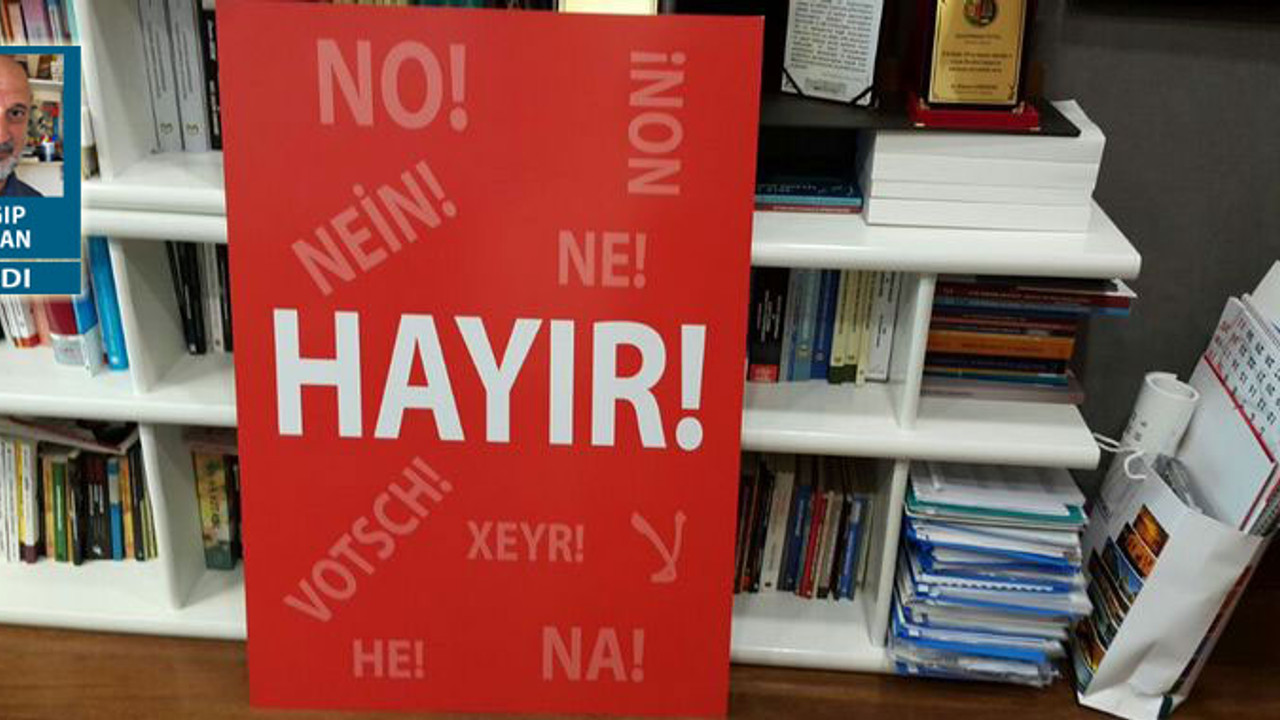 Akıl almaz baskılara ve devasa medyaya rağmen; HAYIR!