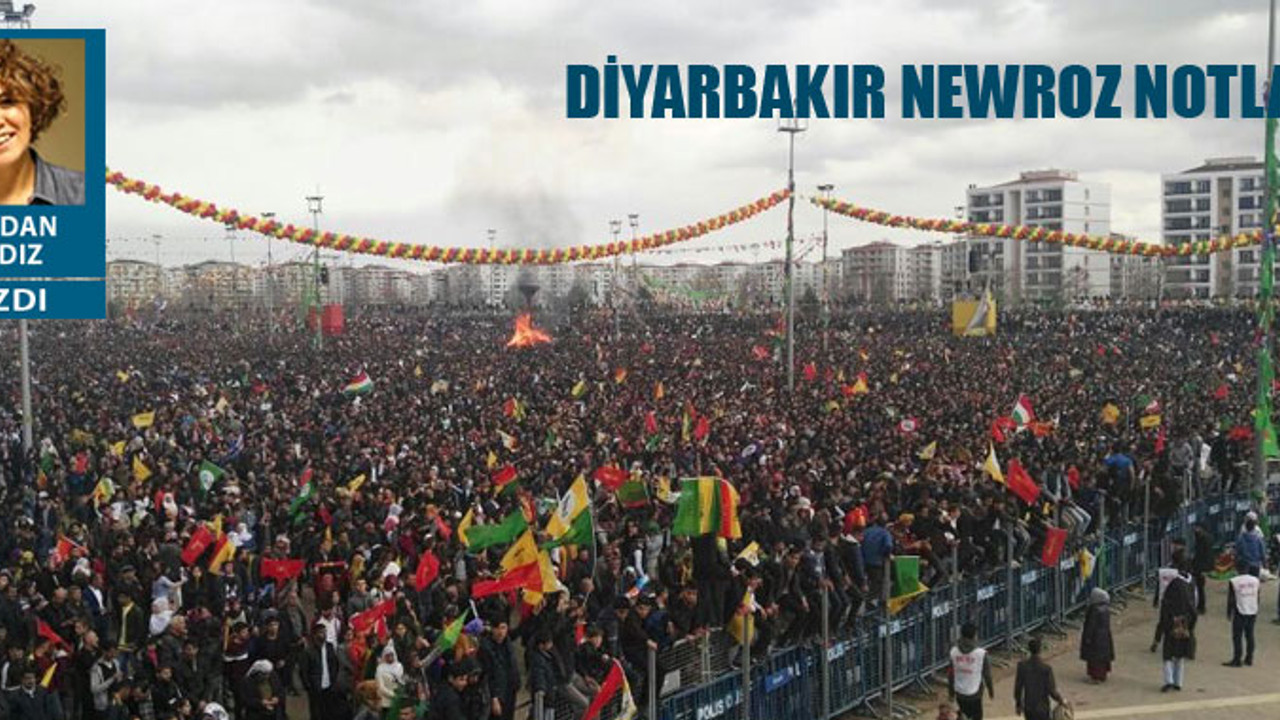 Diyarbakır Newroz'una yoğun katılım