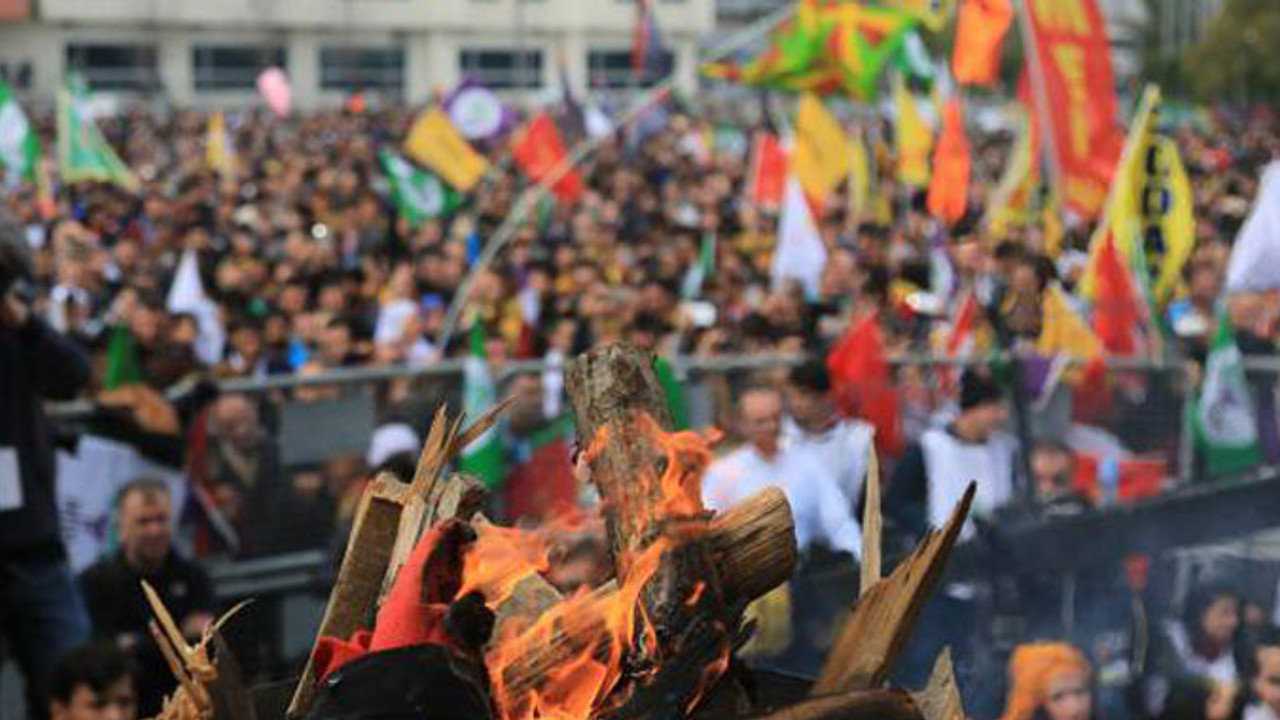 İstanbul Newroz'da 'Hayır' dedi