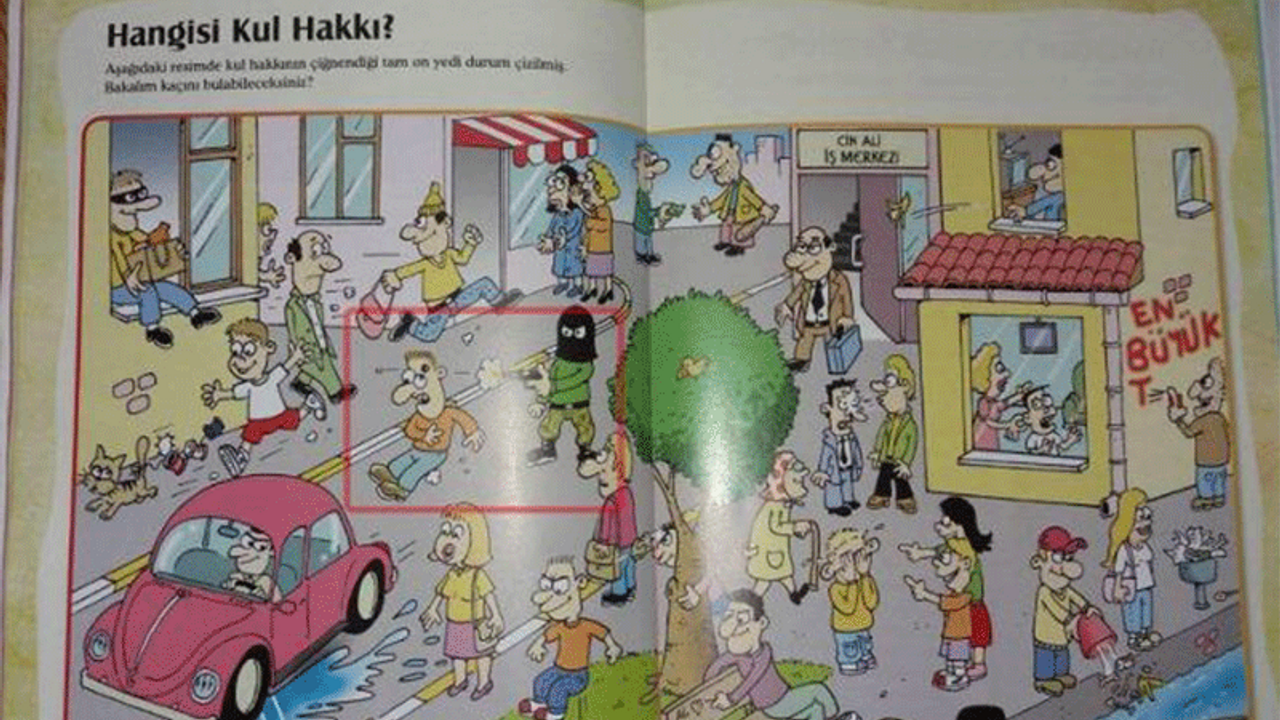 İlkokul öğrencilerine 'kafaya kurşun' görselli eğitim!