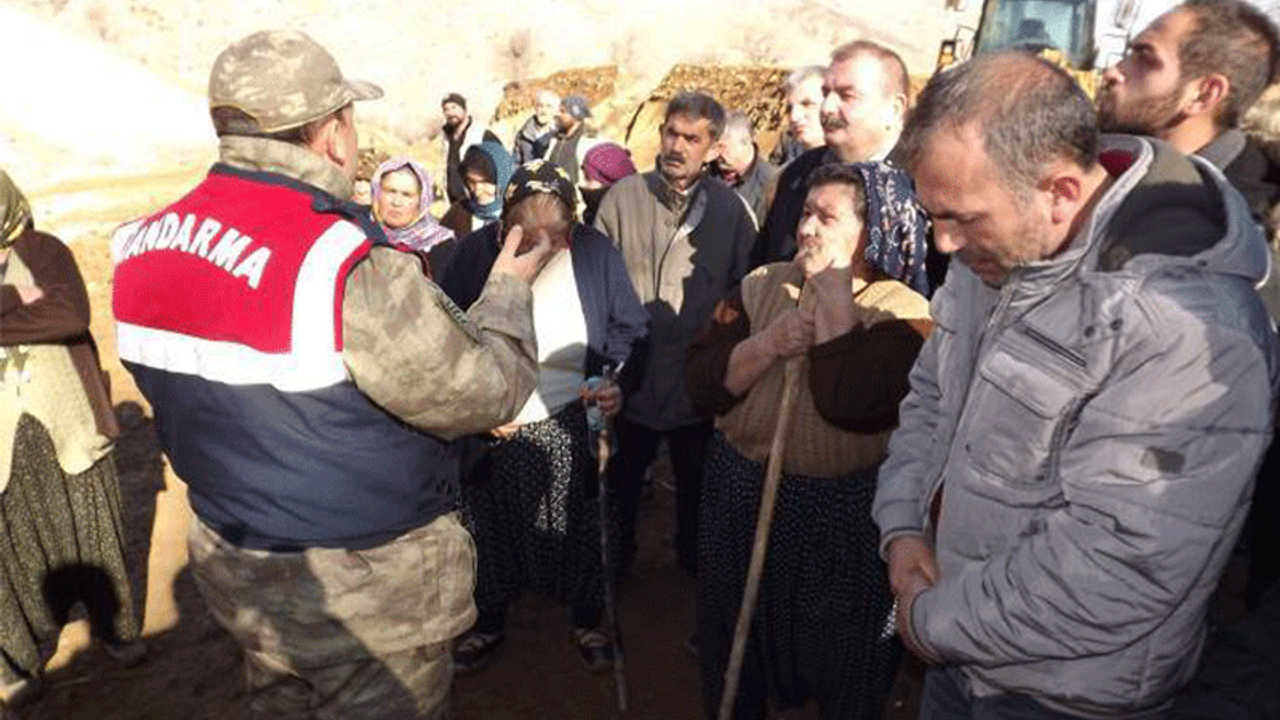 Malatya'da maden ocağı protestosu