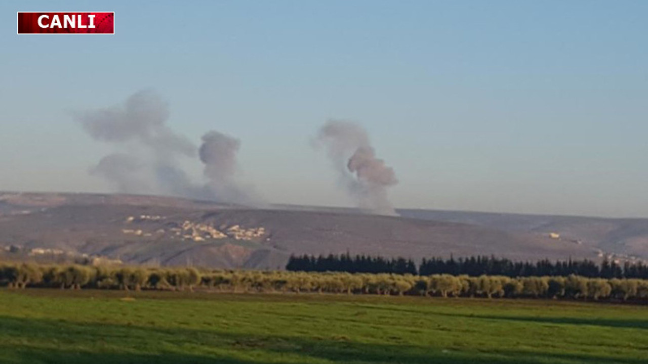 Türk savaş uçaklarından Afrin'e hava saldırısı