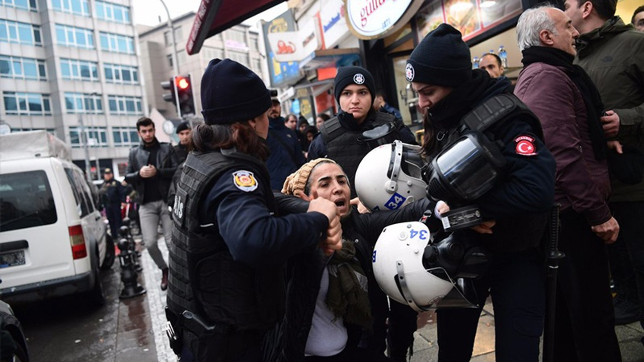 Afrin protestolarına 'Erdoğan' müdahalesi