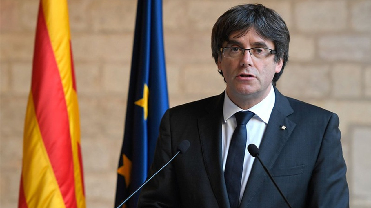 Puigdemont sürgünde başkan adayı ilan edildi