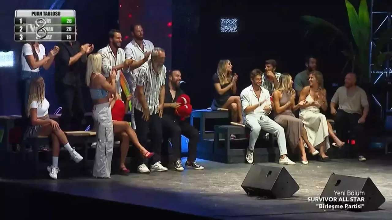 Survivor All Star'da Birleşme Partisi: Şarkı yarışmasını kim kazandı, birinci kim oldu?