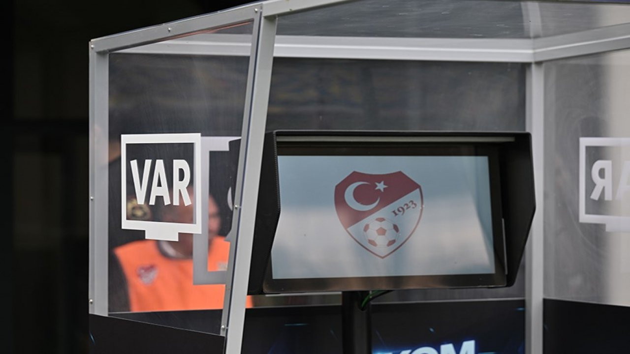 TFF, Trendyol Süper Lig'in 33. haftasındaki VAR kayıtlarını paylaştı