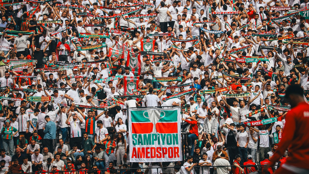 Amedspor şampiyonluğa çok yakın: Somaspor 0-1 Amedspor