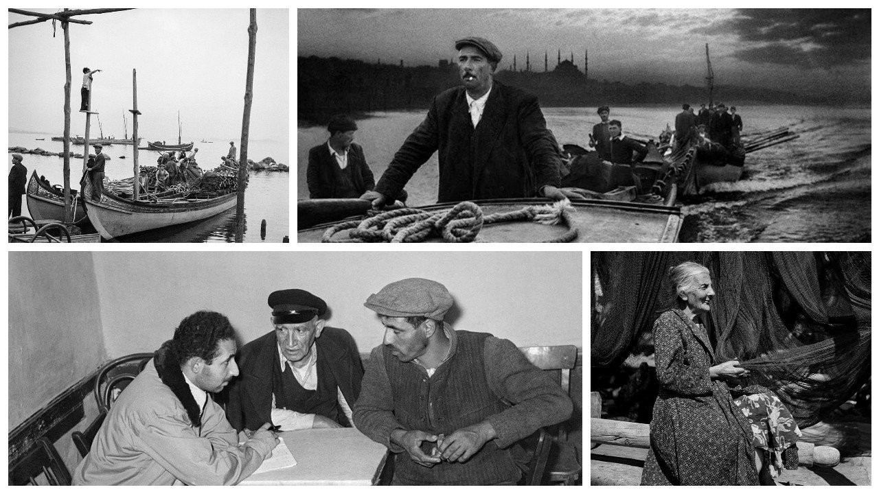 Ara Güler'in ‘Kumkapı Balıkçıları’ sergisi ziyarete açıldı