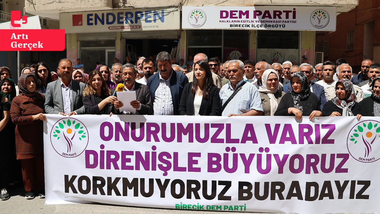 DEM Parti'den Birecik saldırısına tepki: 'Amaçları provokasyon yaratmak; Buradayız, sizlerden korkmuyoruz'