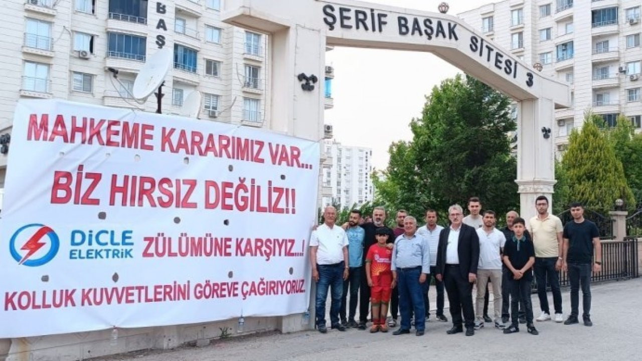 DEDAŞ’ın 6 gündür elektrik vermediği site sakinleri tepki gösterdi: 'Biz hırsız değiliz!'