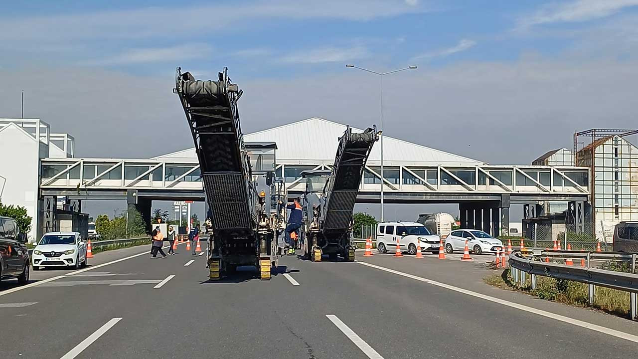 Anadolu Otoyolu'nun Düzce- Kaynaşlı arası 5 gün trafiğe kapalı