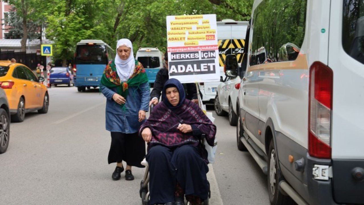 Barış annesi Akman'dan Şenyaşar'a destek ziyareti