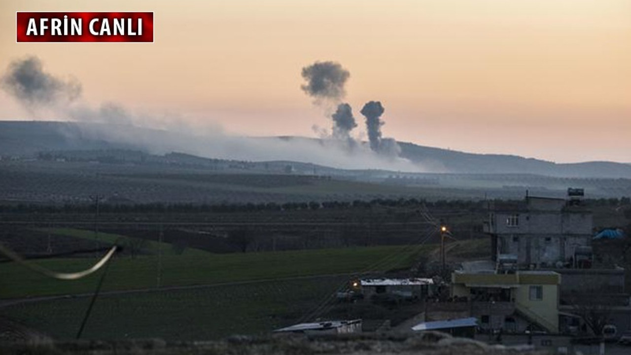 Afrin'de 10. gün: Tarihi mekanlar da tahrip oldu