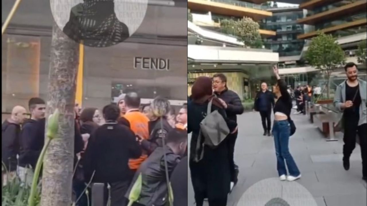 Filistin İçin Bin Genç, Zorlu'yu protesto etti: İsrail'le işbirliğine devam ettiğin sürece elimiz yakanda