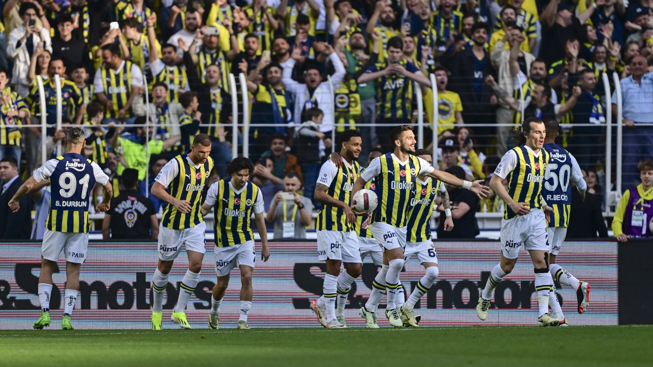 Fenerbahçe taraftarına 6 golle veda etti