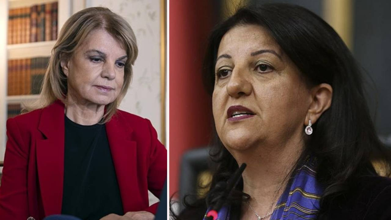 Pervin Buldan'dan Tansu Çiller'e: Senin eşin yatağında öldü, bizimkiler ise senin emrinle işkenceyle