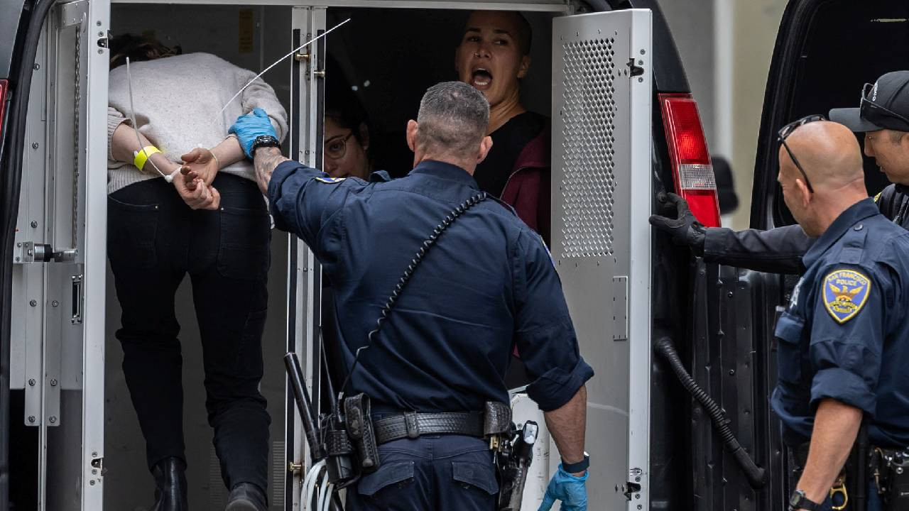 ABD'de Filistin Direnişi: Siyonizm karşıtı Yahudilerden İsrail'in San Francisco Konsolosluğu'nu işgal eylemi