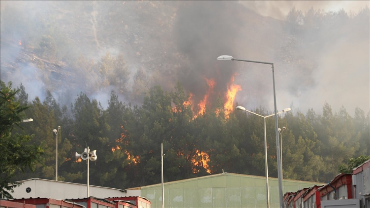 Antep'te ormanlık alanda çıkan yangın kontrol altına alındı