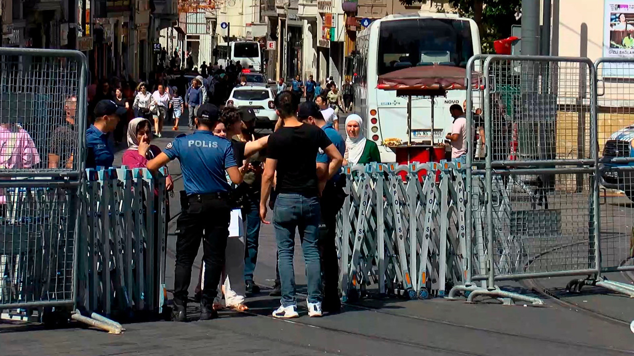 Taksim Meydanı'na Onur Yürüyüşü ablukası