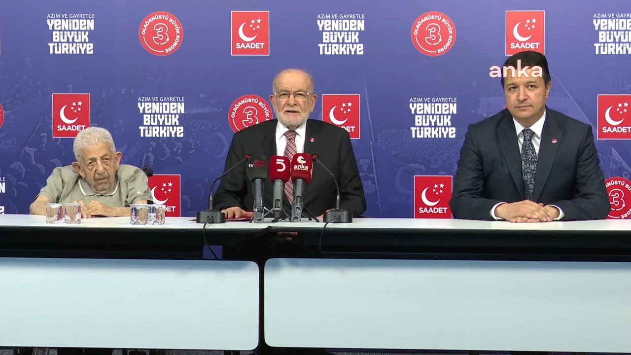 Karamollaoğlu, genel başkan adaylarının Mahmut Arıkan olduğunu açıkladı