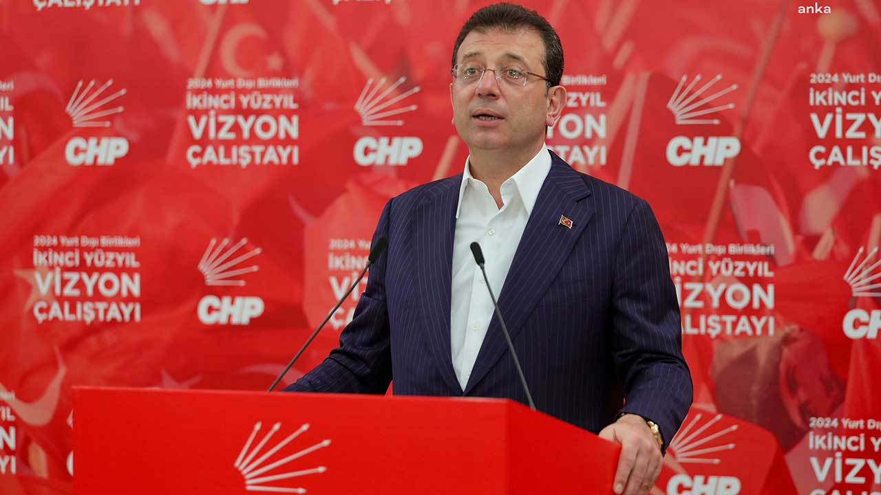 İmamoğlu: Parti içi rekabetin yıpratıcı hal alabildiğini görüyoruz