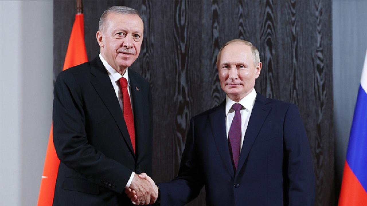 Erdoğan yarın Astana'da Putin ile görüşecek