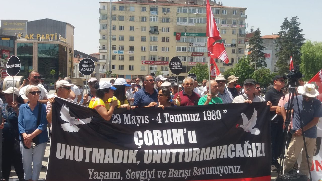 Çorum Katliamı'nın 44'üncü yıldönümünde 'yüzleşme' çağrısı