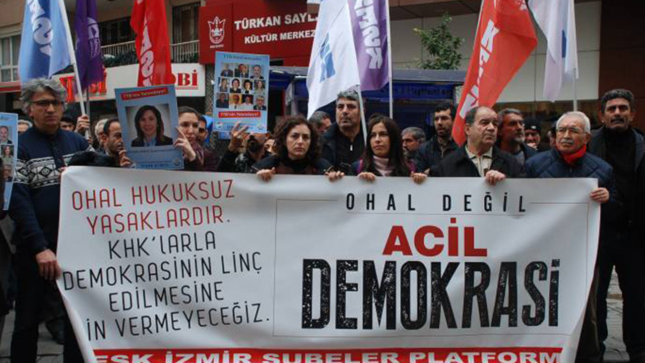 'OHAL değil acil demokrasi'