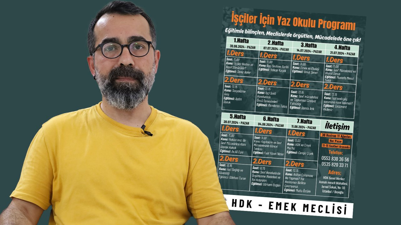 HDK, işçiler için 'Yaz Okulu Programı' başlattı