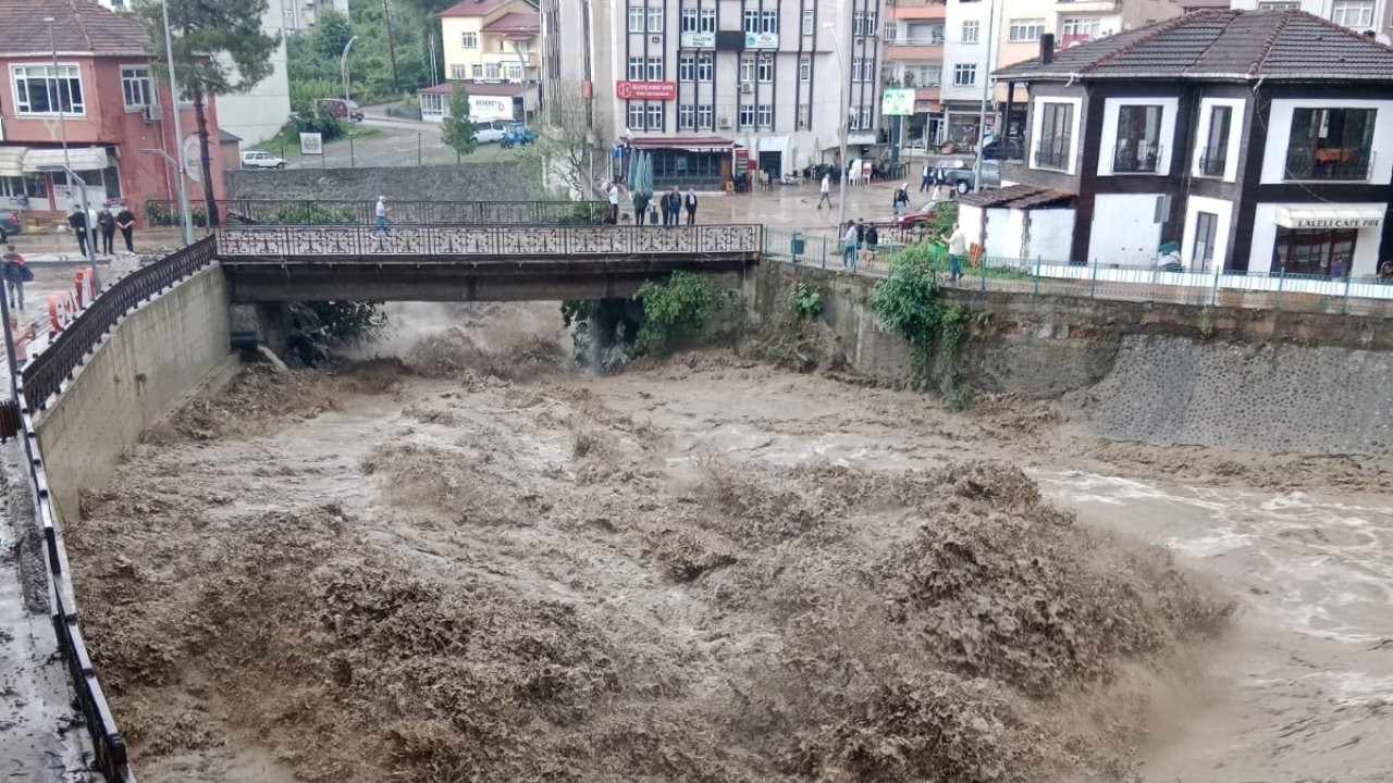 Ordu'da sağanak sele neden oldu: 1 ölü