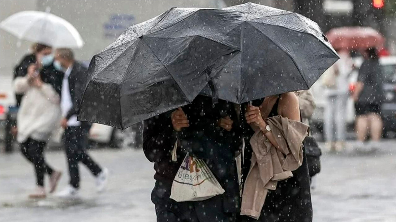 Meteoroloji'den 9 ile sarı kodlu uyarı: Sağanak ve fırtına başlıyor