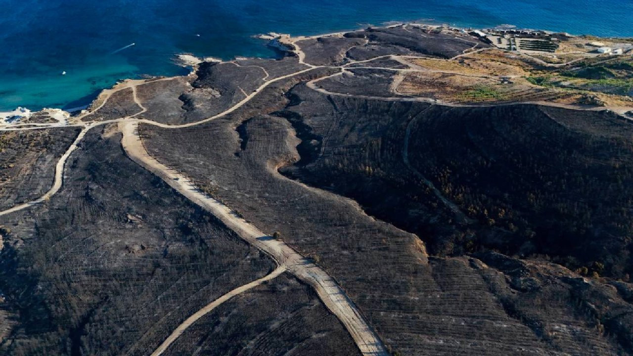 Çeşme'deki yangına ilişkin iki kişi tutuklandı