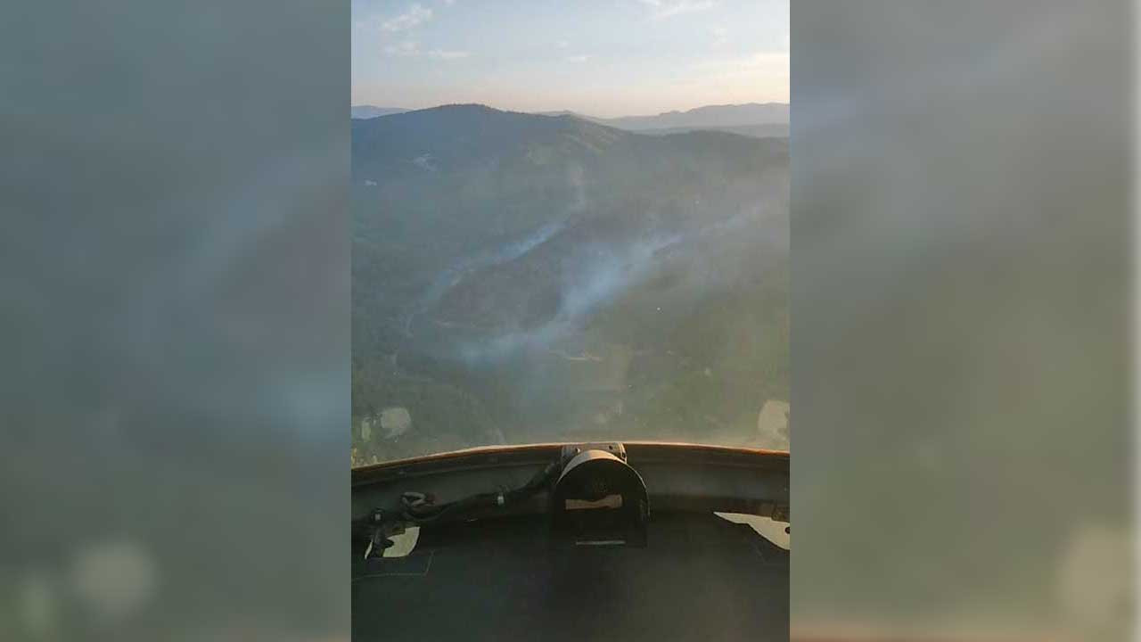 Bergama'daki orman yangını ikinci gününde