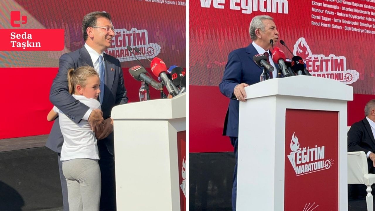 İmamoğlu Eğitim Maratonu’nda konuştu: ‘Önümüzdeki dönem yüz bin öğrenciye 15 bin TL burs vereceğiz’