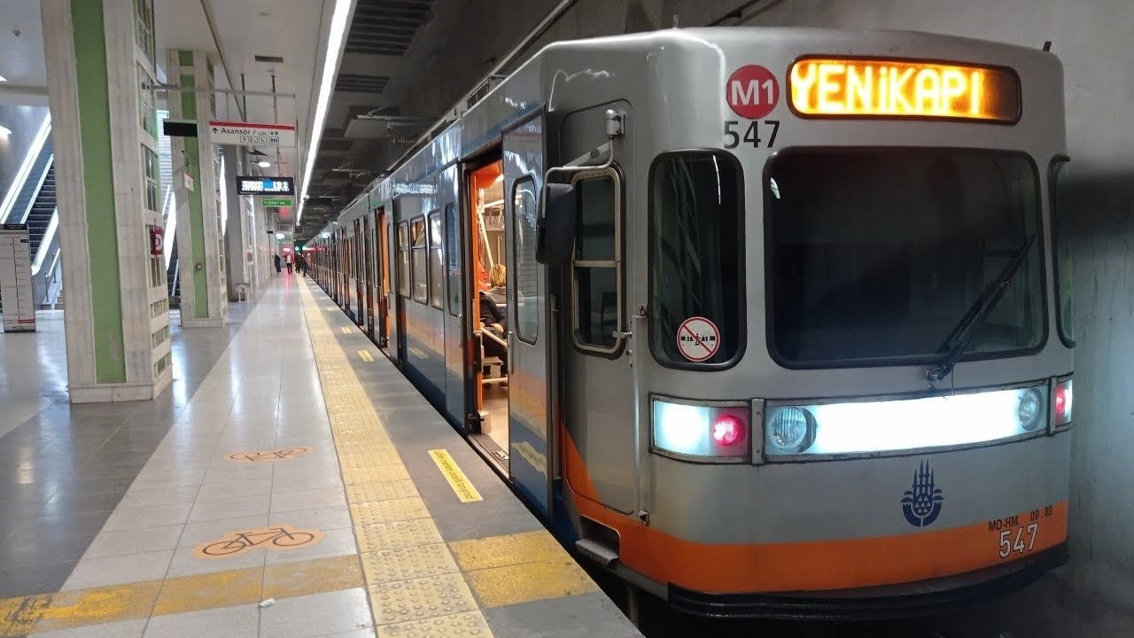 Yenikapı-Kirazlı metro hattında akşam seferleri gecikmeli yapılacak