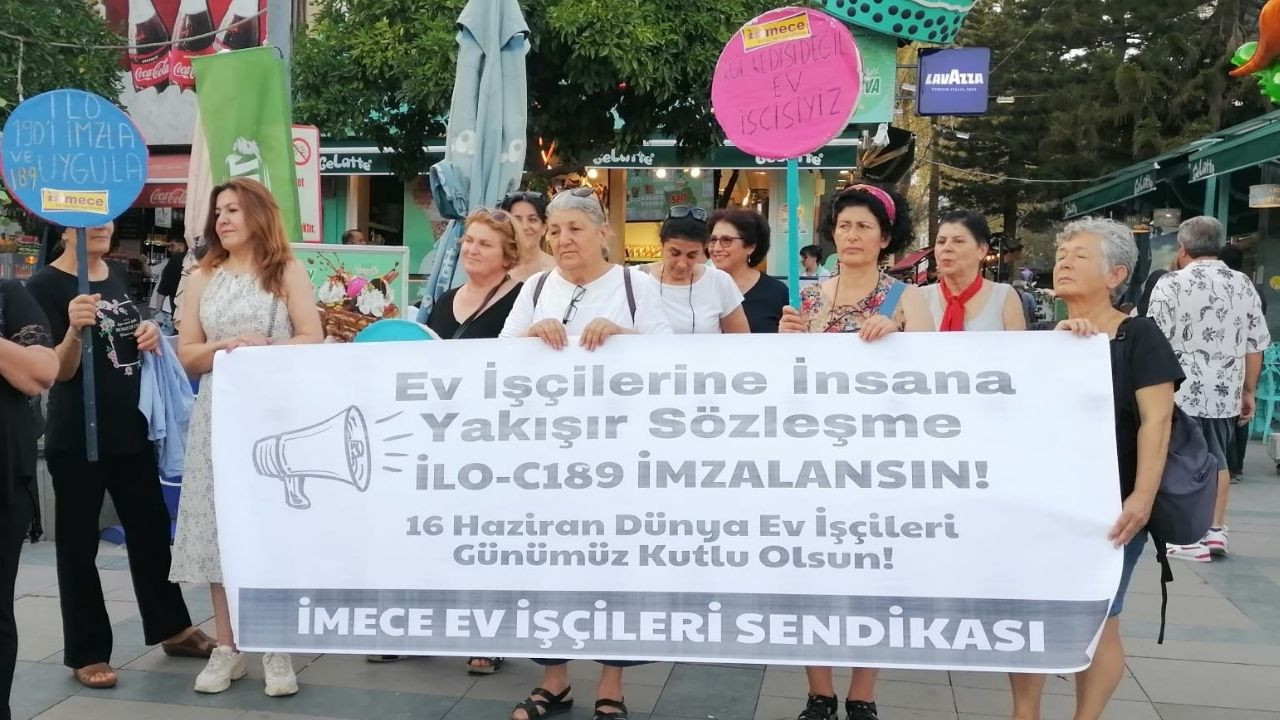 Ev işçileri güvence ve hak talep ediyor: 'ILO 189 sayılı sözleşme imzalansın'