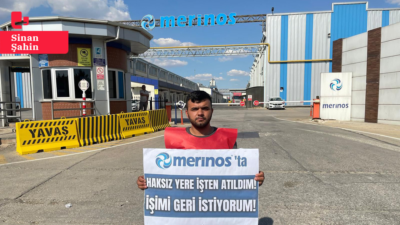 BİRTEK SEN'in eylemine katılan Merinos işçisi işten atıldı: İşveren tazminat vermemek için kod değiştirdi