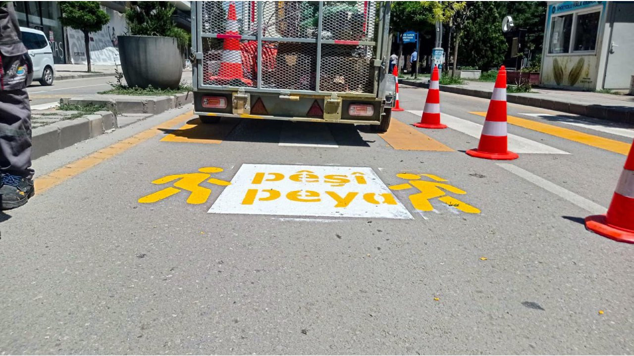 Van'da Kürtçe trafik uyarısı yeniden yazıldı: Tüm kente yayılacak