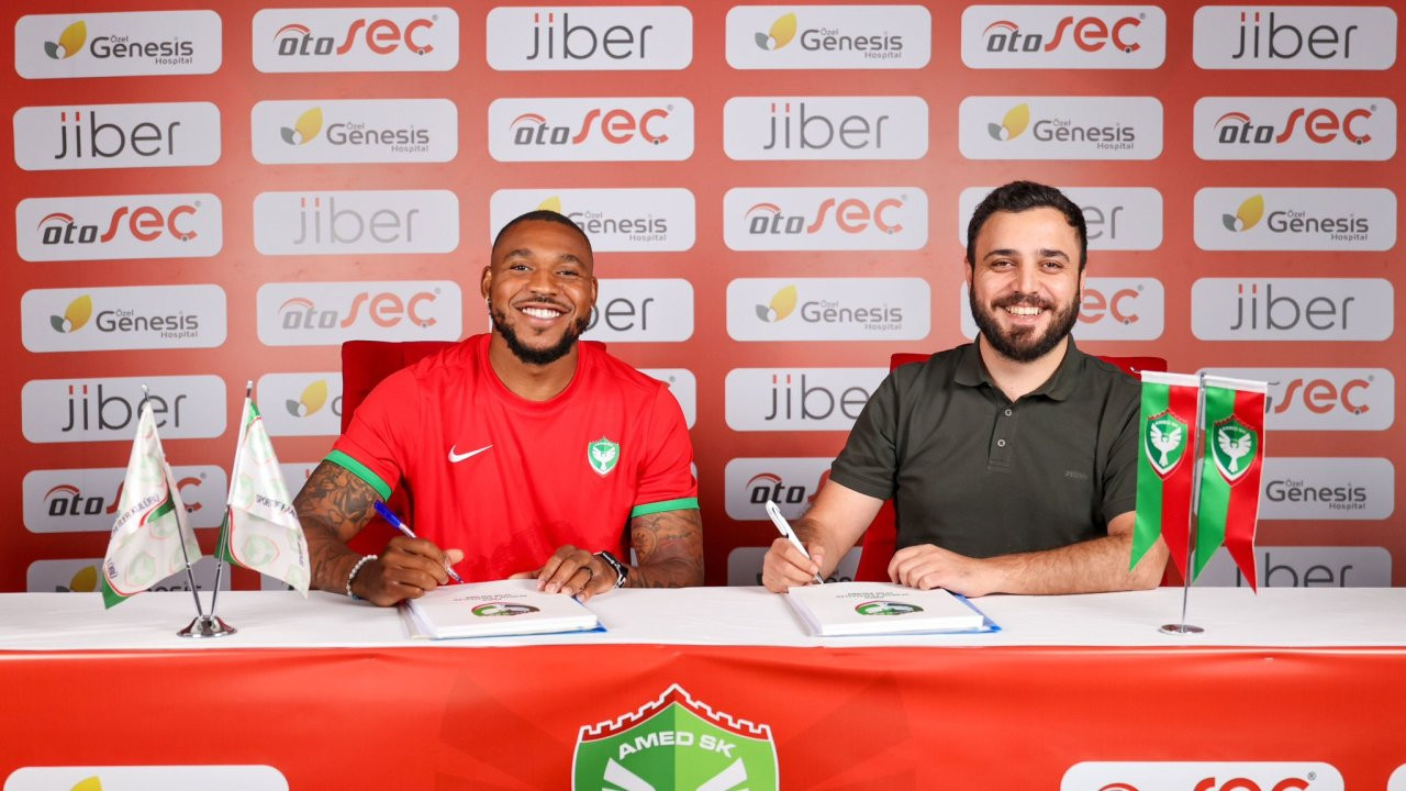 Amedspor, Britt Assombalonga'yı kadrosuna kattı: 'Merhaba brêmin'