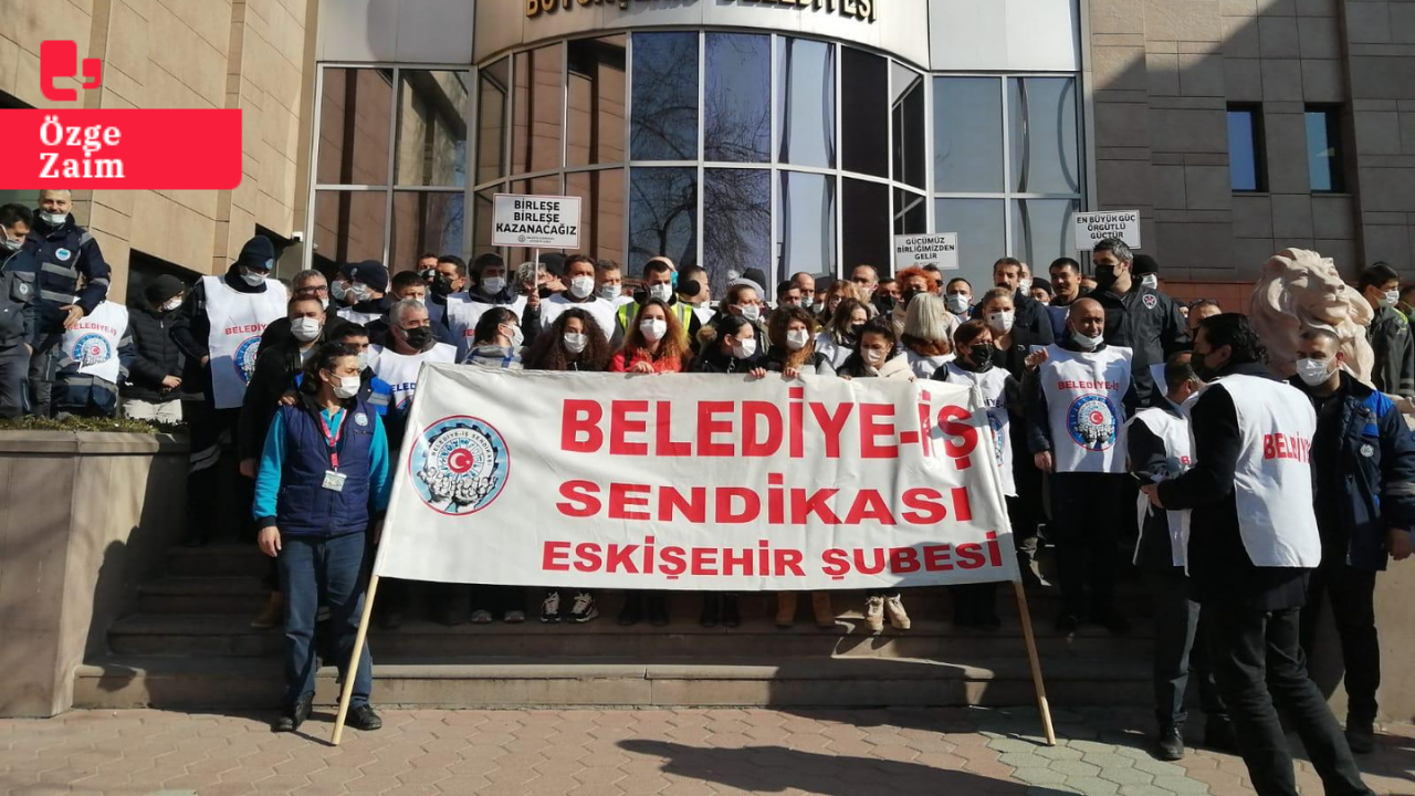 Eskişehir Büyükşehir'de TİS krizi: 'Bizi alana teşvik etmeyin'