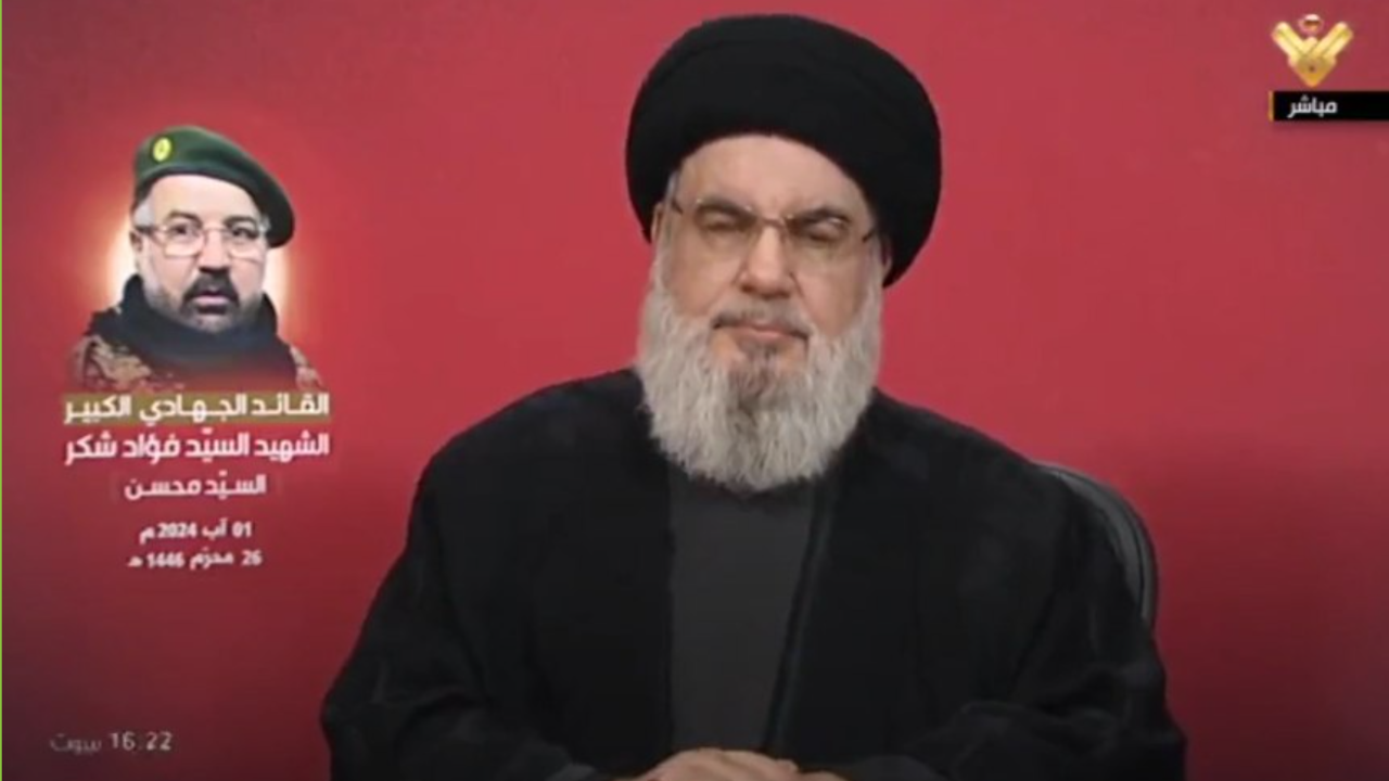 Hizbullah lideri Nasrallah: İsrail'le mücadele yeni bir aşamaya girdi