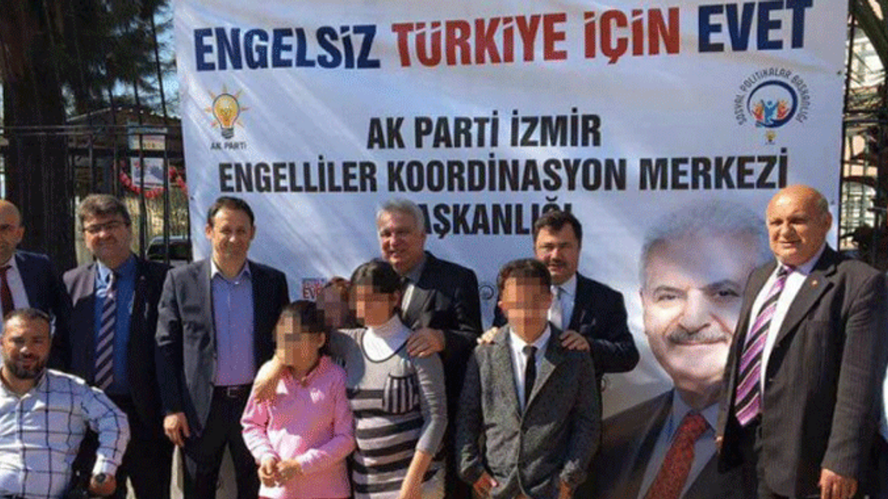 Engelli çocuklara 'Evet' propagandası