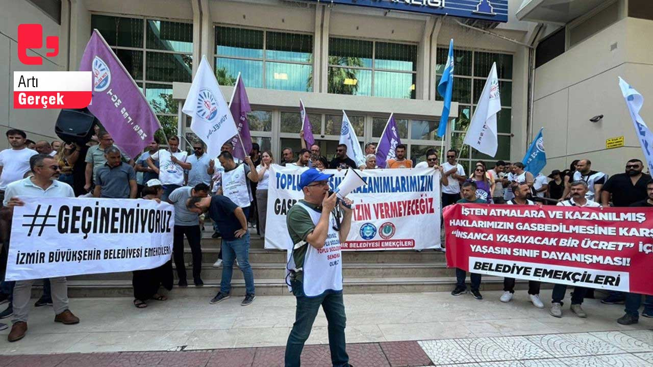 İzmir Büyükşehir'de sendika emekçilere rağmen toplu sözleşme imzaladı