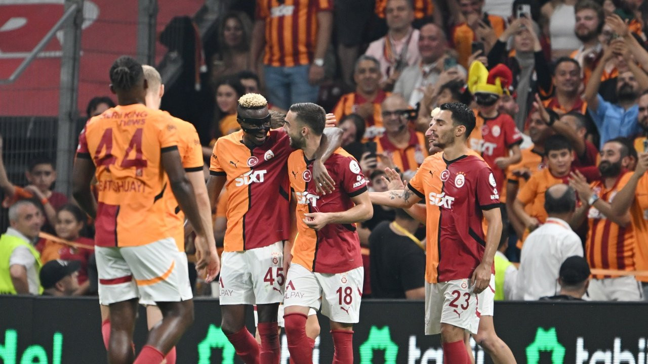 Galatasaray, Çaykur Rizespor'u 5-0 yendi